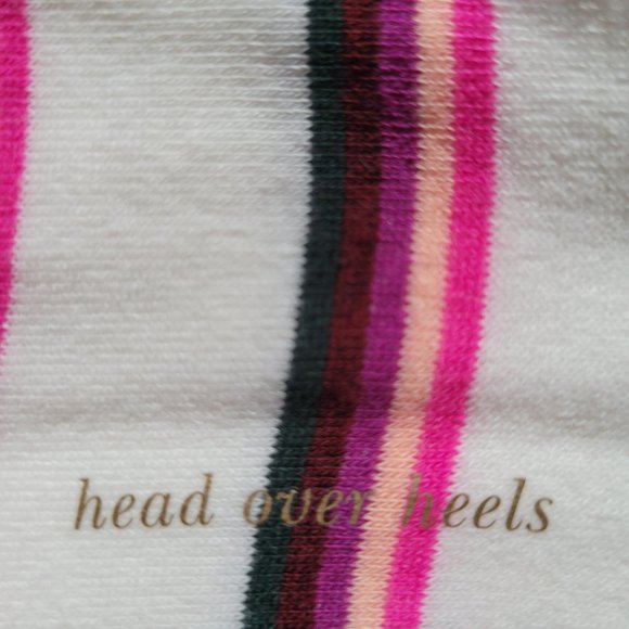 NWT♠️KATE SPADE♠️"Hello" Designer Crew Socks 3 Pairs New York - Picture 10 of 16